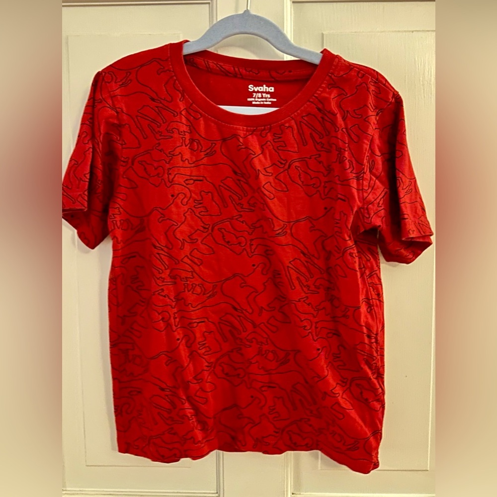 Svaha Mammal Menagerie Kids T-Shirt, size 7/8 years, VGUC